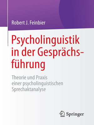 cover image of Psycholinguistik in der Gesprächsführung
